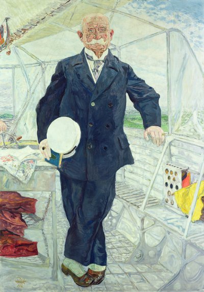Conte Zeppelin (1838-1917) 1914 da Bernhard Pankok